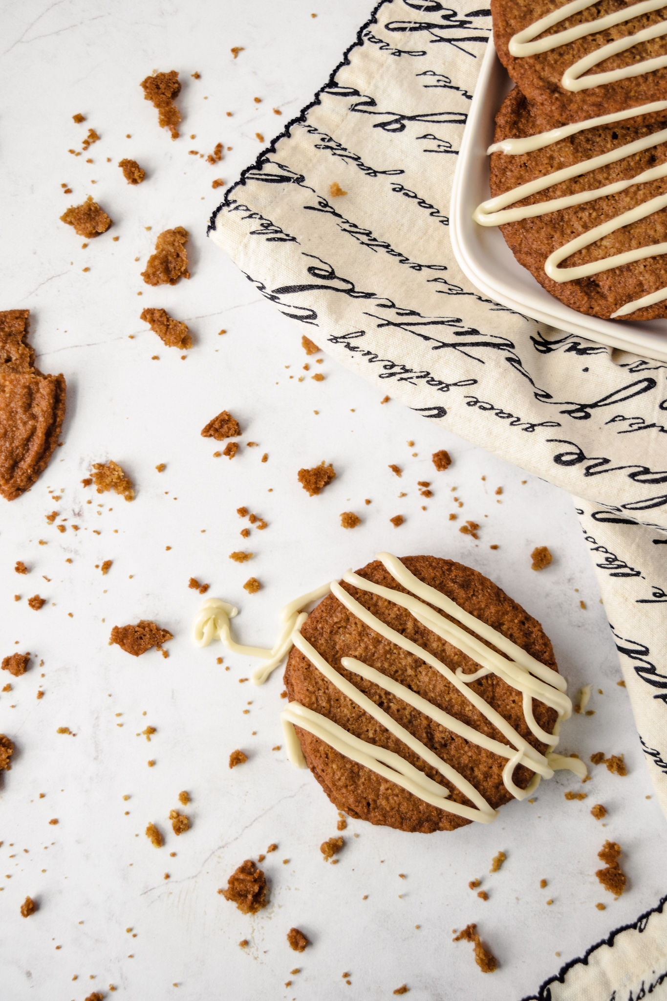 Thin & Crispy Gluten Free Cinnamon Cookies